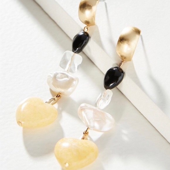 Serefina Emmeline Neutral Huggie Hoop Earrings